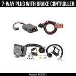 Reese Rv 7-WAY Trailer Wiring + Brake Control 09-21 Ford F-150 And Raptor. Fixed Price $183.99.