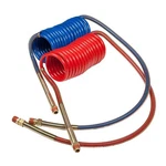 Grote 81-0015-40H 15' Air Coiled Set W/12 Inch & Leads Brass Handle. Fixed Price $134.99.