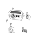 Genuine Mopar Trailer Brake Control Module Switch 68496355AB. Fixed Price $69.39.