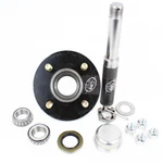 Southwest Wheel 2,000 Lbs Trailer Axle Spindle With 4-4" Bolt Circle Hub. Fixed Price $47.08.