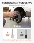 Electric Trailer Brake Assembly, 12 X Inch, Pair Self-adjusting. Fixed Price $326.69.