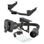 Curt Class 3 Trailer Hitch & Dual-output Wiring Connector For 17-24 Nissan Titan. Fixed Price $300.95.