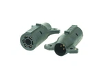 Pollak 12-719EP Way 6 Round Trailer Connector Adapter. Fixed Price $10.99.