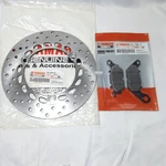 Yamaha Rear Brake Disc & Pad Set Kit. Fixed Price $70.50.