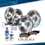 13.78" Front 12.6" Rear Rotor Ceramic Brake Pads For 2012-15 Nissan Armada Titan. Fixed Price $241.98.