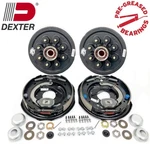 Dexter Pre-greased 8-6.5" Bc 7000 Lbs. Trailer Axle Brake Kit 9/16". Fixed Price $669.99.