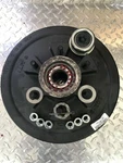 Lubed 12" Brake Drum Hub Assembly 6K 5200 Trailer Axle 8-201 Dexter Lip. Fixed Price $159.99.