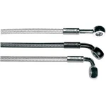 Magnum Black Pearl Designer Series Front Upper Brake Line - 3/8IN./10MM, 90DEG.. Fixed Price $73.66.
